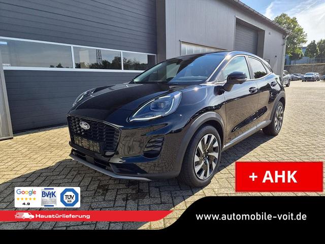 Ford Puma - Titanium 1.0 Hybrid 125PS Autom. abnehm. AHK ACC 4xKamera Klimaautomatik Sitzheizung Lenkradheizung Frontscheibe beheizb. LED-Scheinwerfer SYNC4 Bluetooth Apple CarPlay Android Auto PDC v+h