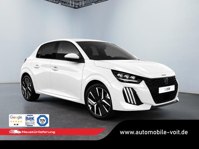 Peugeot e-208 - 54kWh 156PS/115kW GT Pack 2026, 421km WLTP | +17" ALU +Glasdach +RFK +Adaptiver Tempomat +P.Sensor V+H +EL. Fahrersitz +Massage +Apple CarPlay +W&auml;rmepumpe