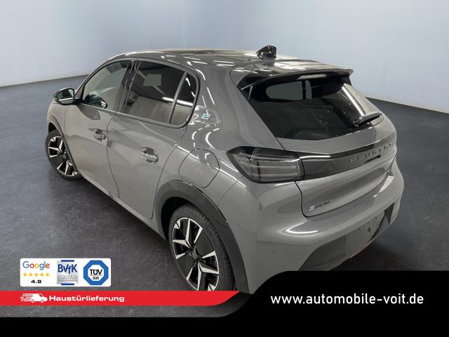 Peugeot e-208 54kWh 156PS/115kW GT Pack 2026, 421km WLTP | +17" ALU +Glasdach +RFK +Adaptiver Tempomat +P.Sensor V+H +EL. Fahrersitz +Massage +Apple CarPlay +W&auml;rmepumpe 