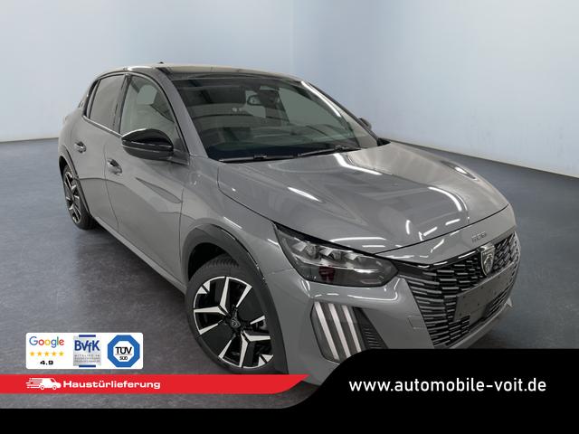 Peugeot e-208 - 54kWh 156PS/115kW GT Pack 2026, 421km WLTP | +17" ALU +Glasdach +RFK +Adaptiver Tempomat +P.Sensor V+H +EL. Fahrersitz +Massage +Apple CarPlay +W&auml;rmepumpe