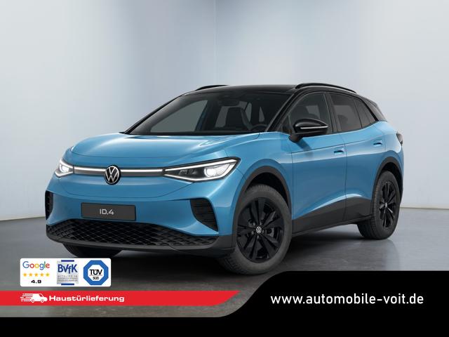 Volkswagen ID.4 - Style Edition 77 kWh 286PS/ 210kW 2027 +AHKschwenkbar +19"BergenSchwarz +SchwarzeSpiegelkappen +Dachleiste/C-S&auml;ulenSchwarz +DachrelingSchwarz +SchwarzesModellEmblem +PanoramaGlasdach +IQ.Light +360&deg;AreaView +ACC +TravelAssist +ParkAssistPro +ErgoActive +Massage