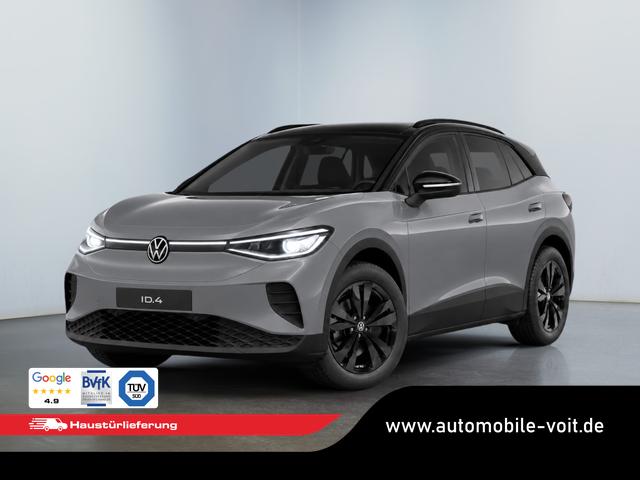 Volkswagen ID.4 - Style Edition 77 kWh 286PS/ 210kW 2027 +AHKschwenkbar +19"BergenSchwarz +SchwarzeSpiegelkappen +Dachleiste/C-S&auml;ulenSchwarz +DachrelingSchwarz +SchwarzesModellEmblem +PanoramaGlasdach +IQ.Light +360&deg;AreaView +ACC +TravelAssist +ParkAssistPro +ErgoActive +Massage