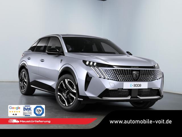 Peugeot e-3008 - GT 210PS/157 kW 73kWh 2026 *519km WLTP* +AHK+21" i-Cockpit+19" ALU+3D-Navi+W&auml;rmepumpe+Adaptiver Tempomat+Apple CarPlay+SHZ+Lenkradheizung+FULL-LED Pixel+180&deg; Kamera+Keyless+Elektr. Heckklappe+Get&ouml;nte Scheiben