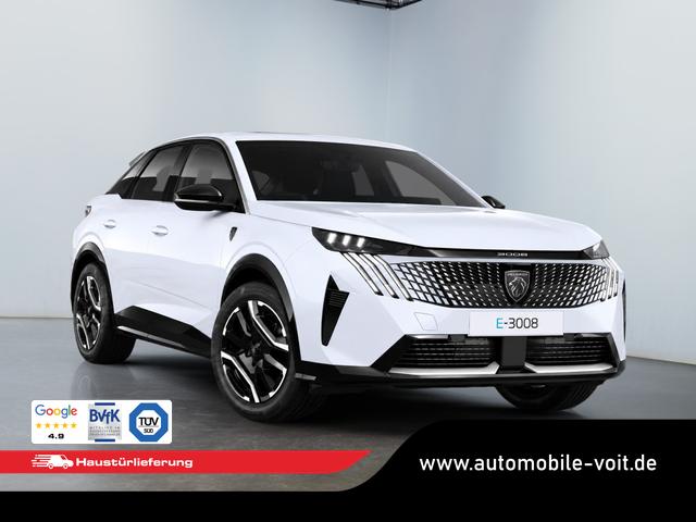 Peugeot e-3008 - GT 210PS/157 kW 73kWh 2026 *519km WLTP* +21" i-Cockpit+19" ALU+3D-Navi+W&auml;rmepumpe+Adaptiver Tempomat+Apple CarPlay+SHZ+Lenkradheizung+FULL-LED Pixel+180&deg; Kamera+Keyless+Elektr. Heckklappe+Get&ouml;nte Scheiben