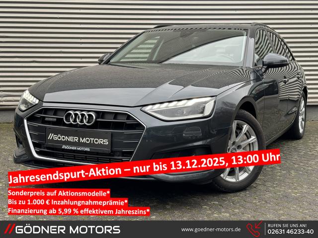 Gebrauchtfahrzeug Audi A4 Avant - 45 TFSI quattro basis DE/DIGITAL-TACHO/360-KAMER/PANO/HUD/KEYLESS/MMI/LED