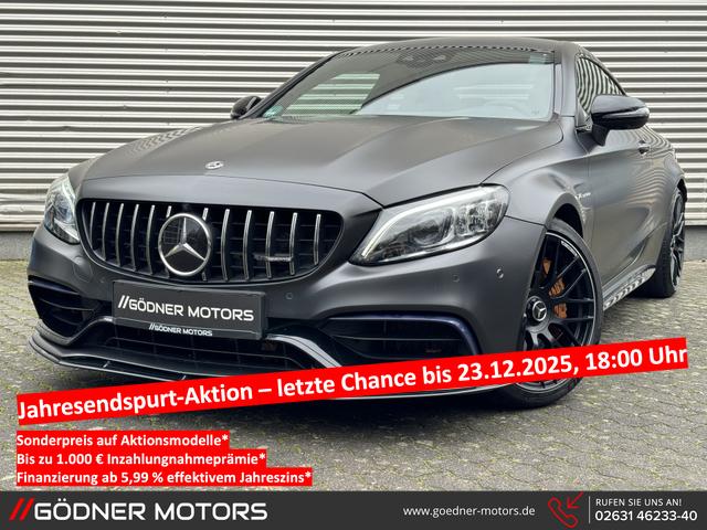 Gebrauchtfahrzeug Mercedes-Benz C-Klasse AMG - C63s DE-FHZ/SCHALEN/2.HAND/KERAMIK/DRIVERS-PACK/360KAMERA/ACC/LED/KEYLESS