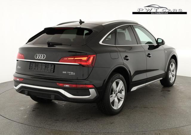 Audi Q5 Sportback 55 TFSI e quattro S line TFSIe S-LINE, AHK, 19-Zoll, Teilleder 