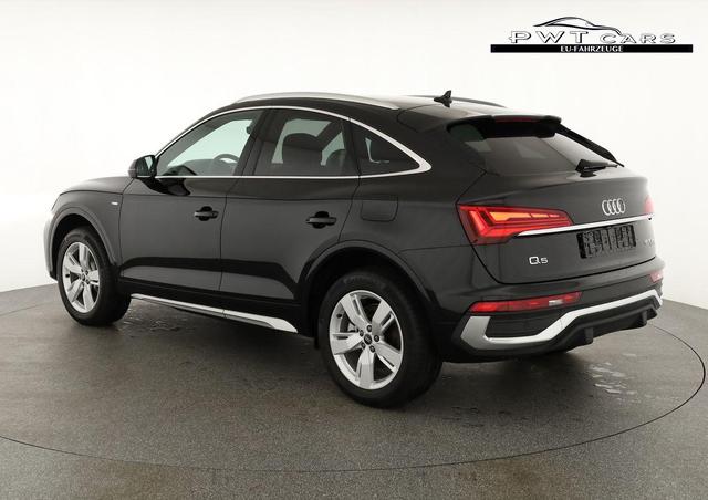 Audi Q5 Sportback 55 TFSI e quattro S line TFSIe S-LINE, AHK, 19-Zoll, Teilleder 