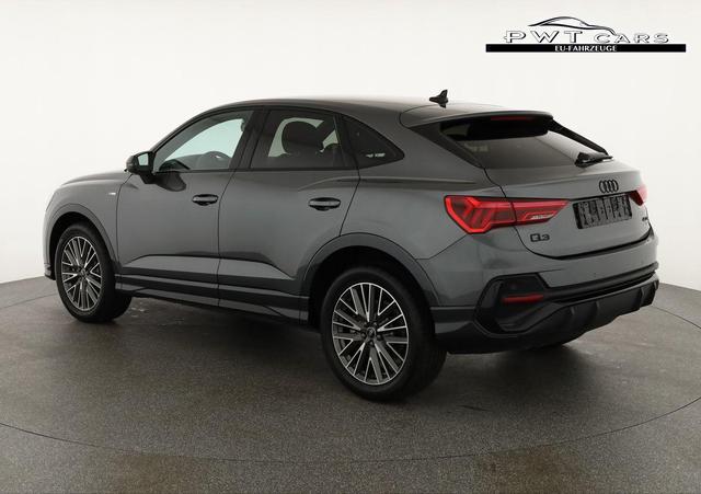 Audi Q3 Sportback 40 TDI quattro S line qu S-LINE, AHK, 19-Zoll, Optik schwarz, Navi, Kamera, el. Klappe, 4-J. Garantie 