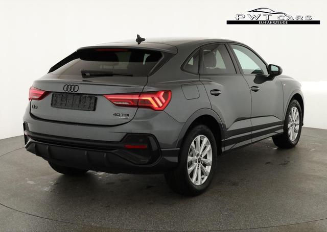 Audi Q3 Sportback 40 TDI quattro S line qu S-LINE, AHK, Optik schwarz, Navi, Kamera, el. Klappe, 4-J. Garantie 