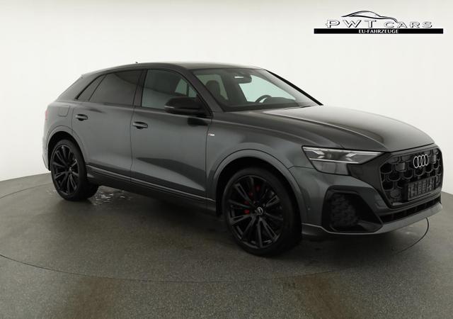 Audi Q8 50 TDI quattro qu S-LINE, Luft, Pano, B&O, 23-Zoll, AHK, Leder, AreaView, Optik schwarz 