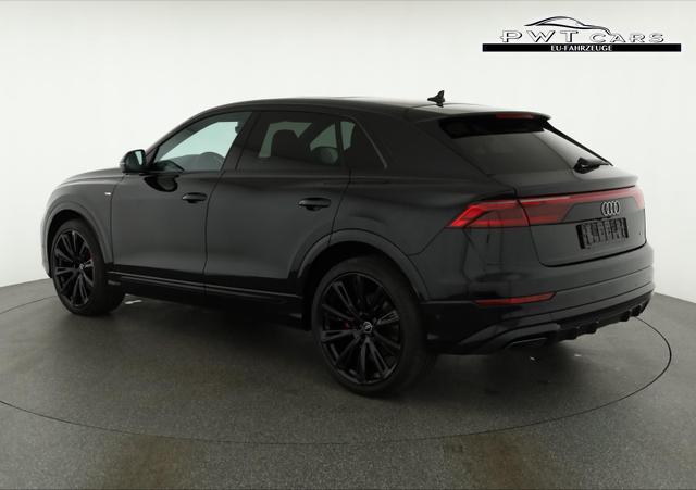 Audi Q8 50 TDI quattro qu S-LINE, Luft, Pano, B&O, 23-Zoll, AHK, Leder, AreaView, Optik schwarz 