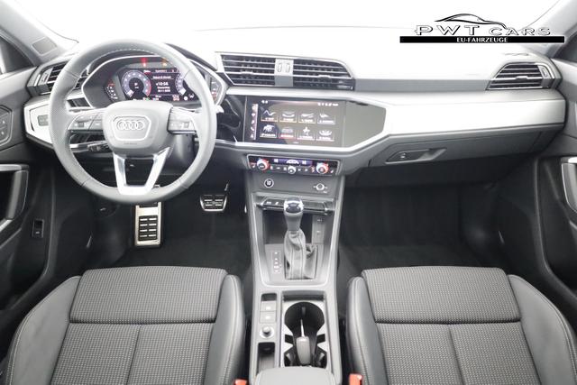 Audi Q3 Sportback 45 TFSI quattro S line qu S-LINE, Pano, AHK, 19-Zoll, Optik schwarz, Navi, Kamera, el. Klappe, 4 J.-Garantie 