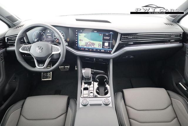 Volkswagen Touareg 3.0 TDI 210 kW 4Motion R-Line V6 Black, grau matt, AHK, HuD, Luft, Standheizung 