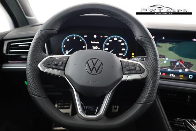 Volkswagen Touareg 3.0 TDI 210 kW 4Motion R-Line V6 Black, grau matt, AHK, HuD, Luft, Standheizung 