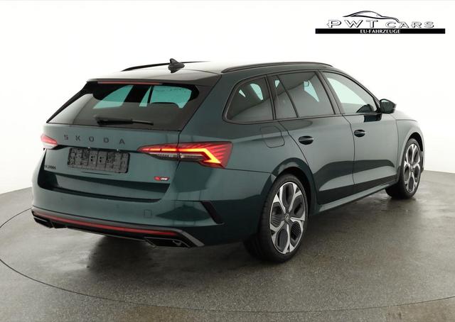 Skoda Octavia Combi RS 2.0 TSI DSG, Sonderlackierung, AHK, 19 Zoll, Canton, el. Klappe, Navi, Matrix, sofort 