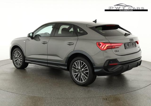 Audi Q3 Sportback 45 TFSI quattro S line qu S-LINE, AHK, 19-Zoll, Optik schwarz, Navi, Kamera, el. Klappe 