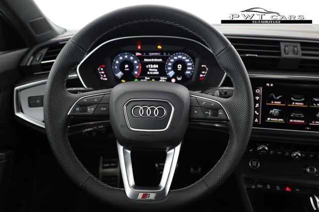 Audi Q3 Sportback 45 TFSI quattro S line qu S-LINE, AHK, 19-Zoll, Optik schwarz, Navi, Kamera, el. Klappe 