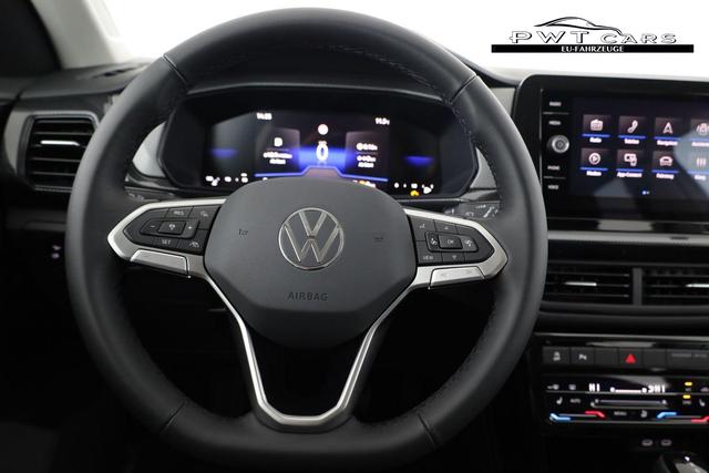 Volkswagen T-Cross 1.5 TSI 110 kW Life DSG Life, AHK, IQ.Light, ACC, Side, Kamera, 17-Zoll, Winterpaket 
