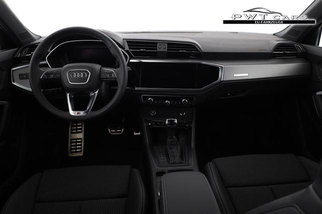 Audi Q3 Sportback 45 TFSI quattro S line qu S-LINE, AHK, 19-Zoll, Optik schwarz, Navi, Kamera, el. Klappe 