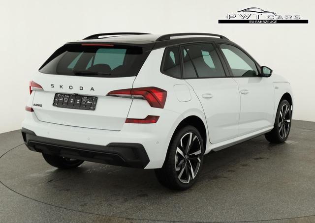 Skoda Kamiq Monte Carlo 1.5 TSI Carlo, Matrix, AHK, 18-Zoll, Pano, Navi, el. Klappe, 5 J.-Garantie 