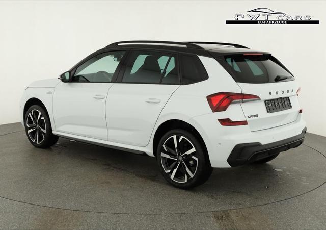 Skoda Kamiq Monte Carlo 1.5 TSI Carlo, Matrix, AHK, 18-Zoll, Pano, Navi, el. Klappe, 5 J.-Garantie 