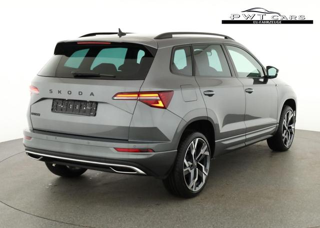 Skoda Karoq Sportline 1.5 TSI DSG Sportline, AHK, Navi, Matrix, Side, el. Klappe, Winter, 5 J.-Garantie, 19-Zoll 