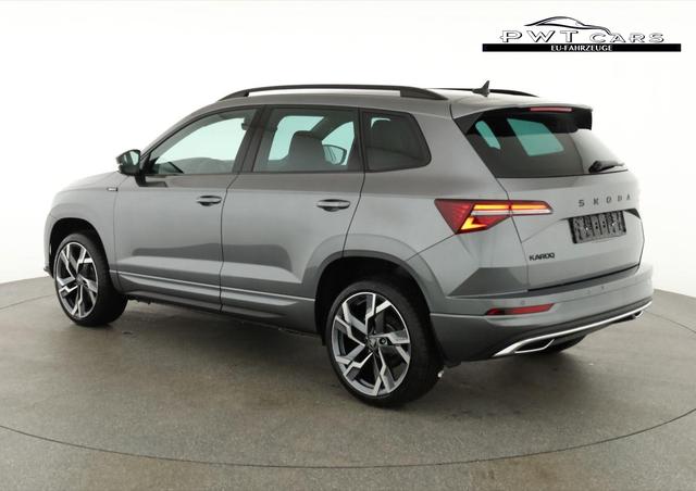 Skoda Karoq Sportline 1.5 TSI DSG Sportline, AHK, Navi, Matrix, Side, el. Klappe, Winter, 5 J.-Garantie, 19-Zoll 