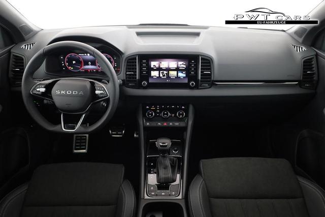 Skoda Karoq Sportline 1.5 TSI DSG Sportline, AHK, Navi, Matrix, Side, el. Klappe, Winter, 5 J.-Garantie, 19-Zoll 