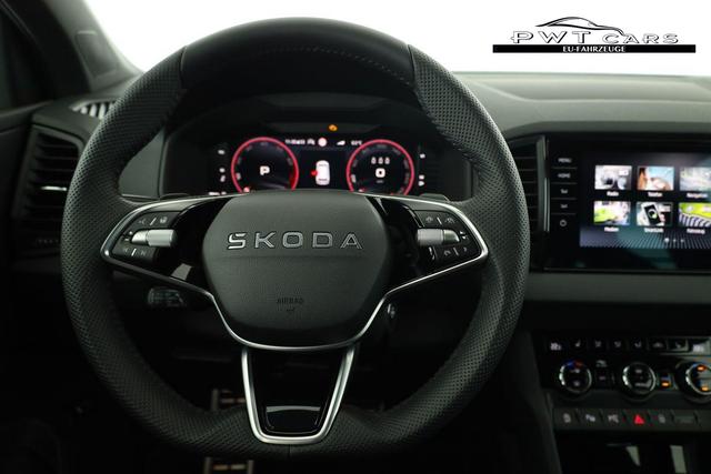 Skoda Karoq Sportline 1.5 TSI DSG Sportline, AHK, Navi, CANTON, Matrix, AreaView, Side, Kamera, el. Klappe, FS-beheizbar 