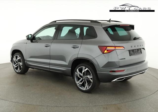 Skoda Karoq Sportline 1.5 TSI DSG Sportline, Pano, AHK, Navi, CANTON, Matrix, AreaView, Side, FS-beheizbar, 19-Zoll 