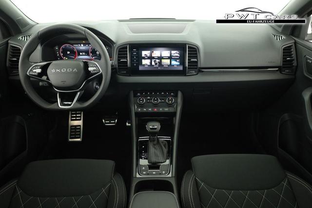 Skoda Karoq Sportline 1.5 TSI DSG Sportline, Pano, AHK, Navi, CANTON, Matrix, AreaView, Side, FS-beheizbar, 19-Zoll 