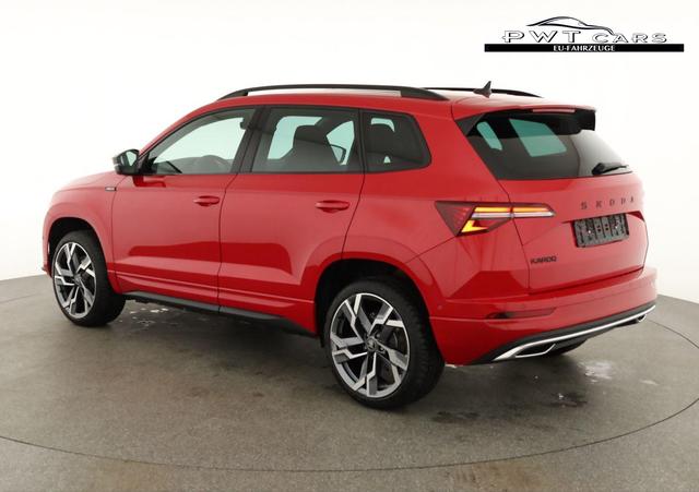 Skoda Karoq Sportline 1.5 TSI DSG Sportline, Pano, AHK, Navi, CANTON, Matrix, AreaView, Side, FS-beheizbar, 19-Zoll 