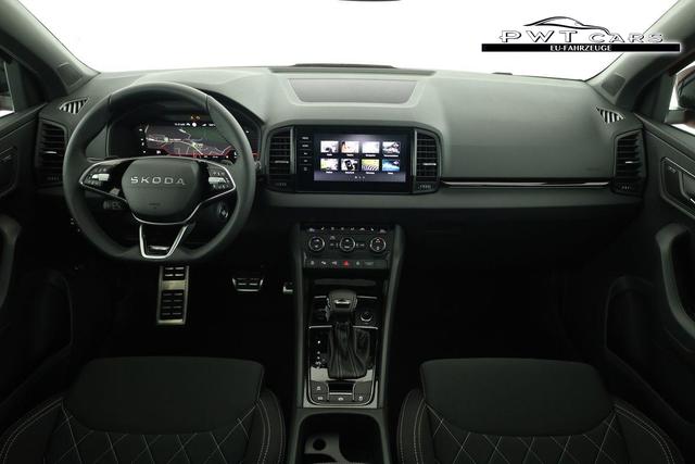 Skoda Karoq Sportline 1.5 TSI DSG Sportline, Pano, AHK, Navi, CANTON, Matrix, AreaView, Side, FS-beheizbar, 19-Zoll 