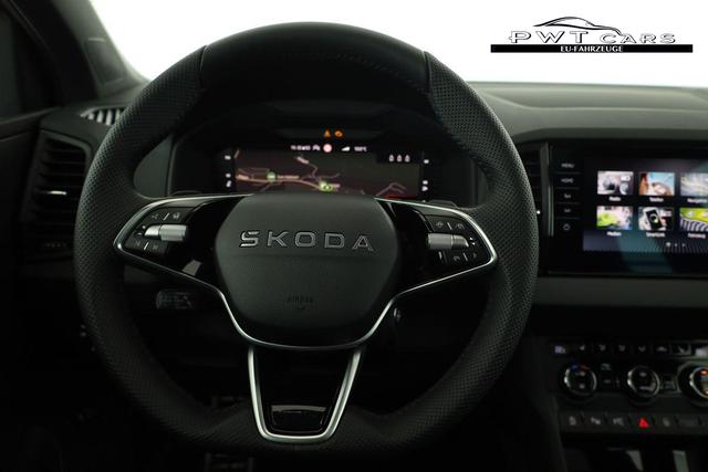 Skoda Karoq Sportline 1.5 TSI DSG Sportline, Pano, AHK, Navi, CANTON, Matrix, AreaView, Side, FS-beheizbar, 19-Zoll 