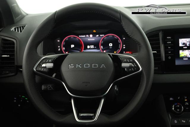 Skoda Karoq Sportline 4x4 2.0 TDI DSG Sportline, AHK, Navi, Matrix, AreaView, Side, Kamera, el. Klappe, FS-beheizbar, Winter 