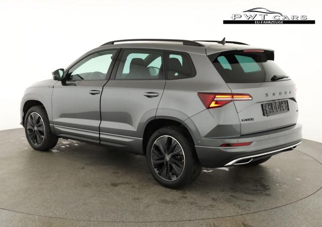 Skoda Karoq Sportline 4x4 2.0 TDI DSG Sportline, Pano, AHK, Navi, Matrix, AreaView, Side, Kamera, el. Klappe, FS-beheizbar, Winter 