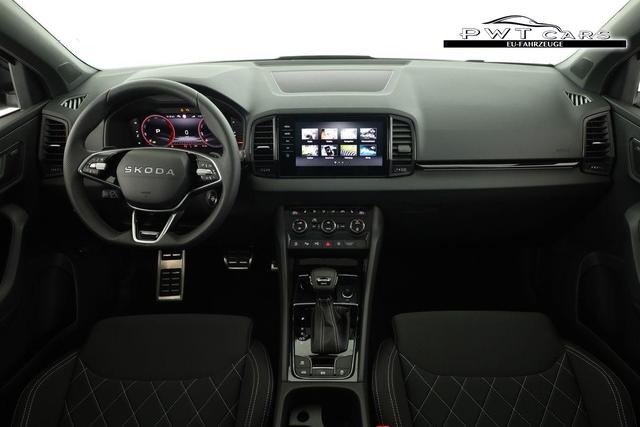 Skoda Karoq Sportline 4x4 2.0 TDI DSG Sportline, Pano, AHK, Navi, Matrix, AreaView, Side, Kamera, el. Klappe, FS-beheizbar, Winter 