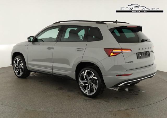 Skoda Karoq Sportline 1.5 TSI DSG Sportline, Pano, AHK, Navi, CANTON, Matrix, AreaView, Side, FS-beheizbar, 19-Zoll 