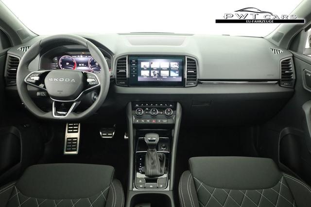 Skoda Karoq Sportline 1.5 TSI DSG Sportline, Pano, AHK, Navi, CANTON, Matrix, AreaView, Side, FS-beheizbar, 19-Zoll 