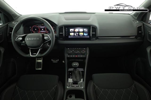 Skoda Karoq Sportline 1.5 TSI DSG Sportline, Pano, AHK, Navi, CANTON, Matrix, AreaView, Side, FS-beheizbar 