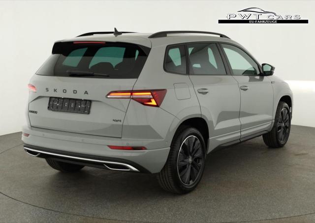 Skoda Karoq Sportline 4x4 2.0 TDI DSG Sportline, Pano, AHK, Navi, Matrix, AreaView, Side, Kamera, el. Klappe, FS-beheizbar, Winter 