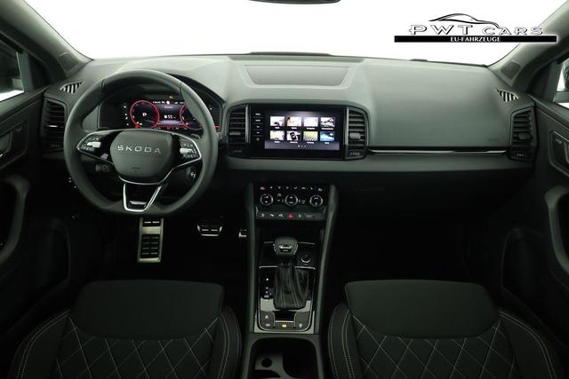 Skoda Karoq Sportline 4x4 2.0 TDI DSG Sportline, Pano, AHK, Navi, Matrix, AreaView, Side, Kamera, el. Klappe, FS-beheizbar, Winter 
