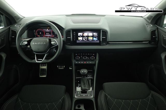Skoda Karoq Sportline 2.0 TDI DSG Sportline, AHK, Navi, CANTON, Matrix, AreaView, Side, Kamera, el. Klappe, FS-beheizbar 