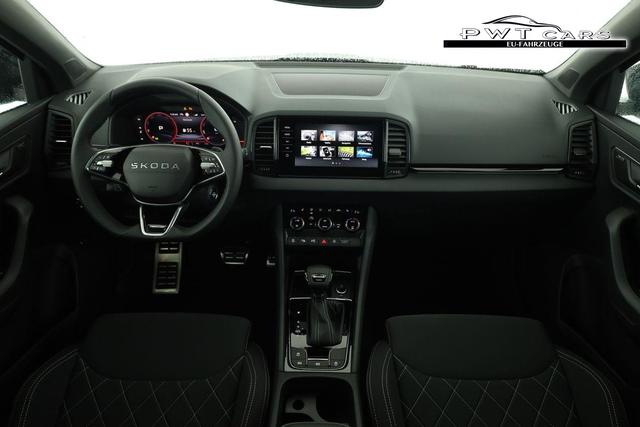 Skoda Karoq Sportline 4x4 2.0 TDI DSG Sportline, Pano, AHK, Navi, Matrix, AreaView, Side, Kamera, el. Klappe, FS-beheizbar, Winter 