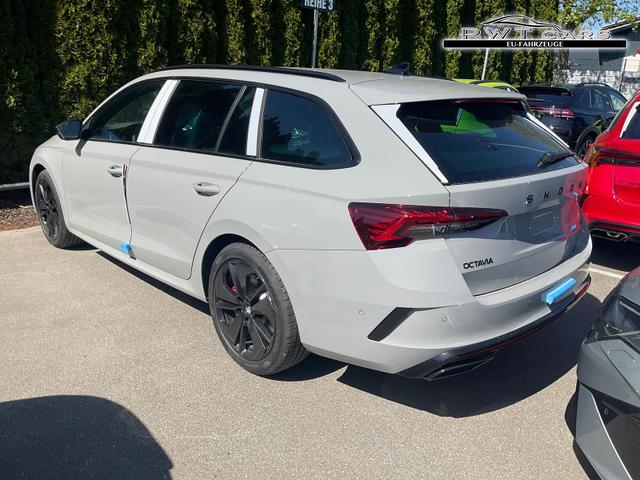 Skoda Octavia Combi 2.0 TSI 195 kW RS DSG, Standheizung, AHK, Navi, Matrix, Side, Winter, 5 J.-Garantie 