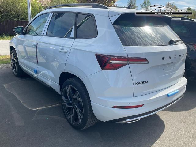 Skoda Karoq Sportline 4x4 2.0 TSI DSG Sportline, Pano, AHK, Navi, Matrix, Side, Winter, 5 J.-Garantie 