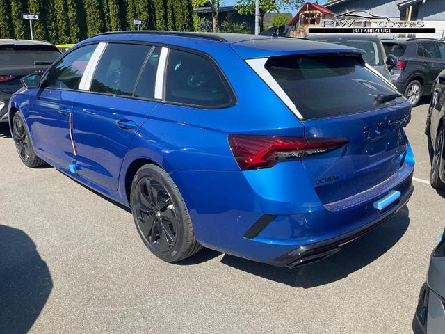 Skoda Octavia Combi 2.0 TSI 195 kW RS DSG, Pano, Standheizung, AHK, Navi, Matrix, Canton, Side, Winter, 5 J.-Garantie 