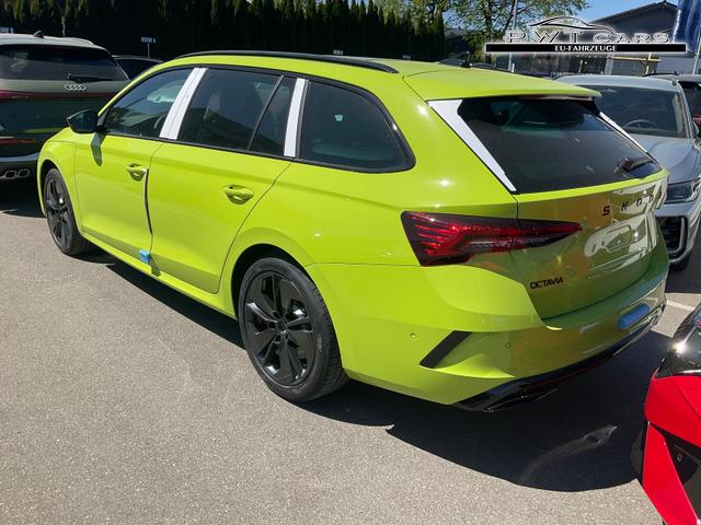 Skoda Octavia Combi 2.0 TSI 195 kW RS DSG, Pano, Standheizung, AHK, Navi, Matrix, Sound, Side, Winter, 5 J.-Garantie 