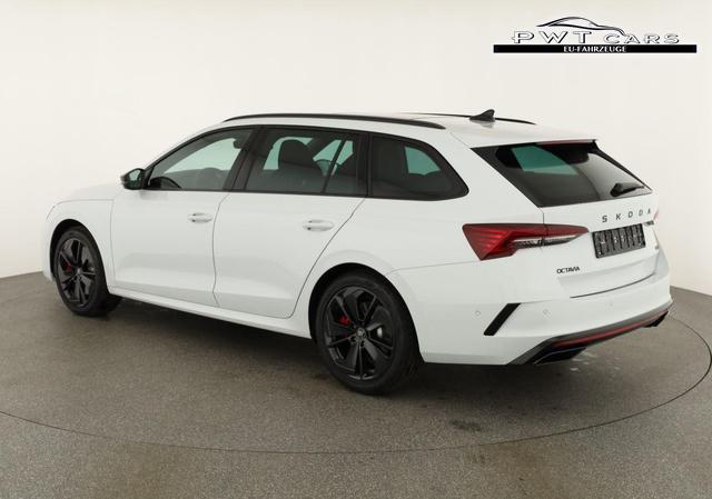 Skoda Octavia Combi 2.0 TSI 195 kW RS DSG, Pano, Standheizung, AHK, Navi, Matrix, Canton, Side, Winter, 5 J.-Garantie 